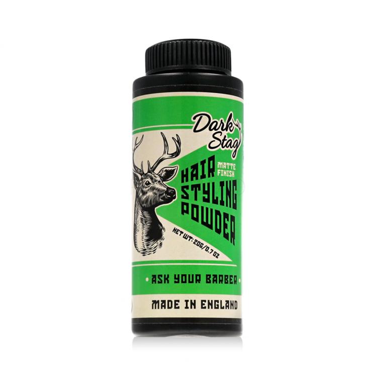 Dark Stag Hair Styling Powder Pentru volum pentru bărbați 20 g