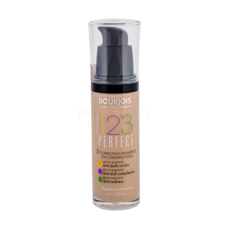 BOURJOIS Paris 123 Perfect Fond de ten pentru femei 30 ml Nuanţă 53 Beige Clair