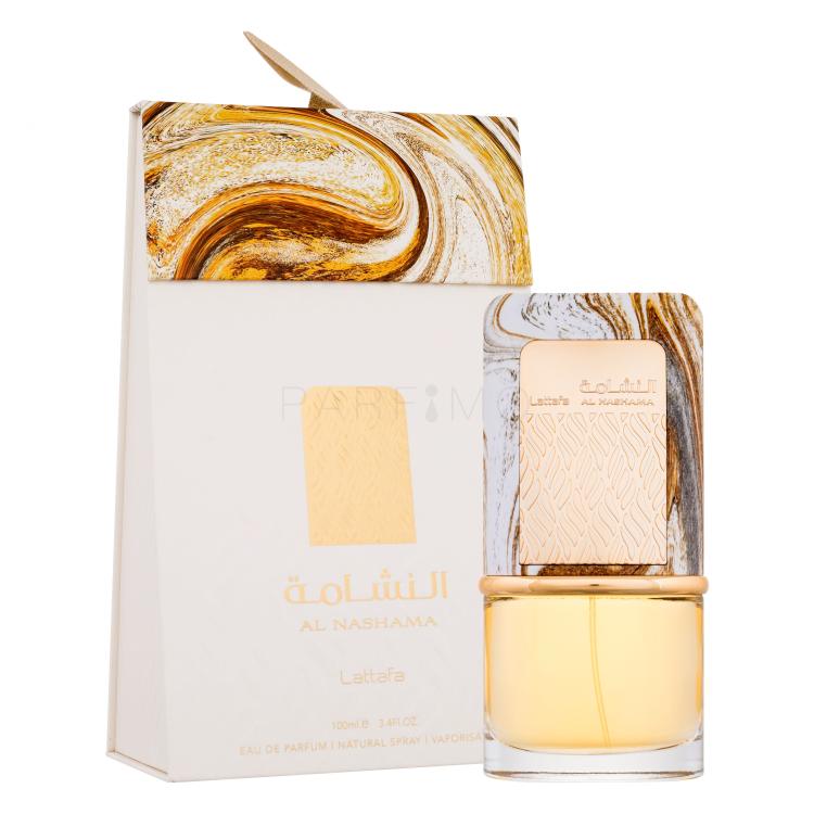 Lattafa Al Nashama Apă de parfum 100 ml Cutie cu defect