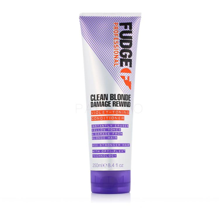 Fudge Professional Clean Blonde Damage Rewind Violet-Toning Conditioner Balsam de păr 250 ml
