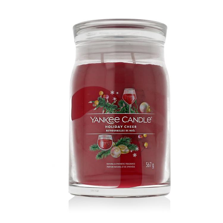 Yankee Candle Signature Holiday Cheer Lumânări parfumate 567 g