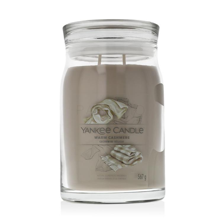 Yankee Candle Signature Warm Cashmere Lumânări parfumate 567 g