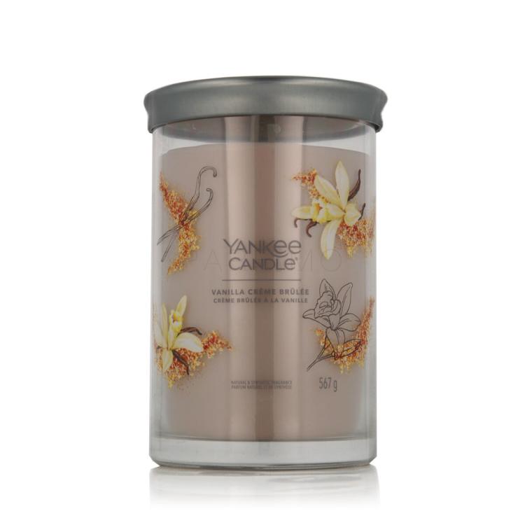 Yankee Candle Signature Vanilla Crème Brûlée Tumbler Lumânări parfumate 567 g