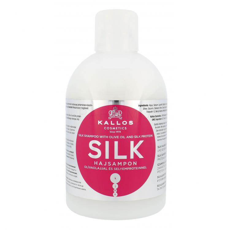 Kallos Cosmetics Silk Șampon pentru femei 1000 ml