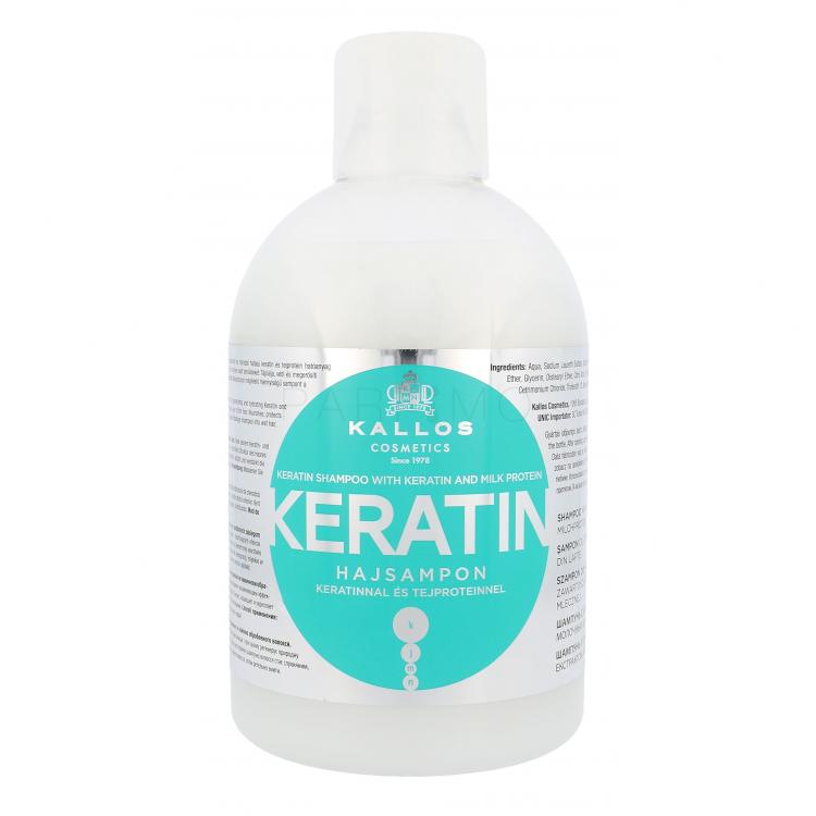 Kallos Cosmetics Keratin Șampon pentru femei 1000 ml