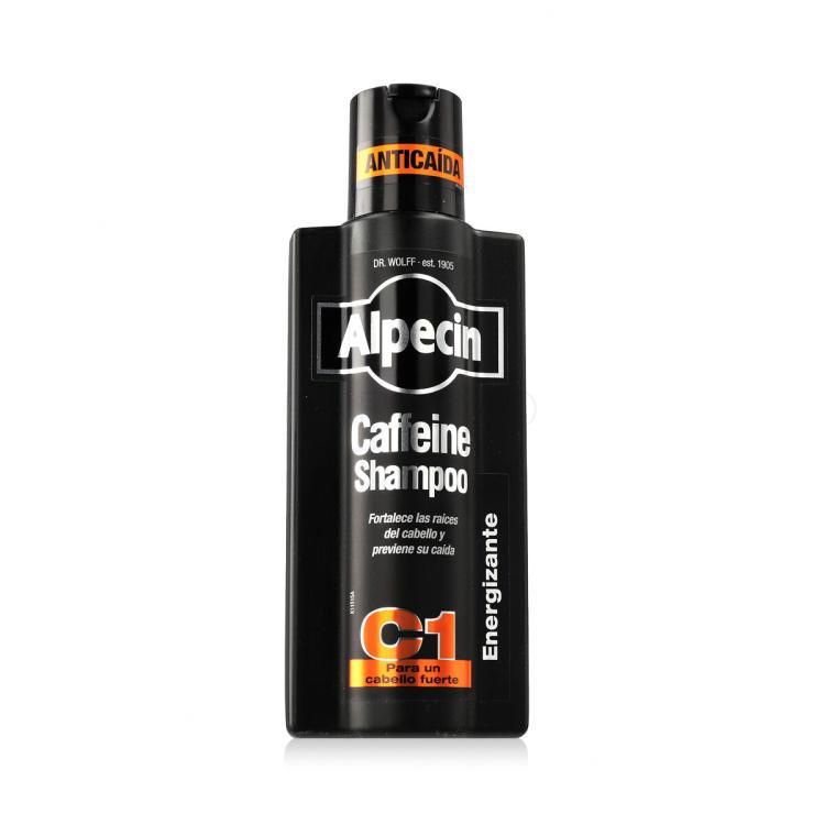 Alpecin Coffein Shampoo C1 Black Edition Șampon pentru bărbați 375 ml