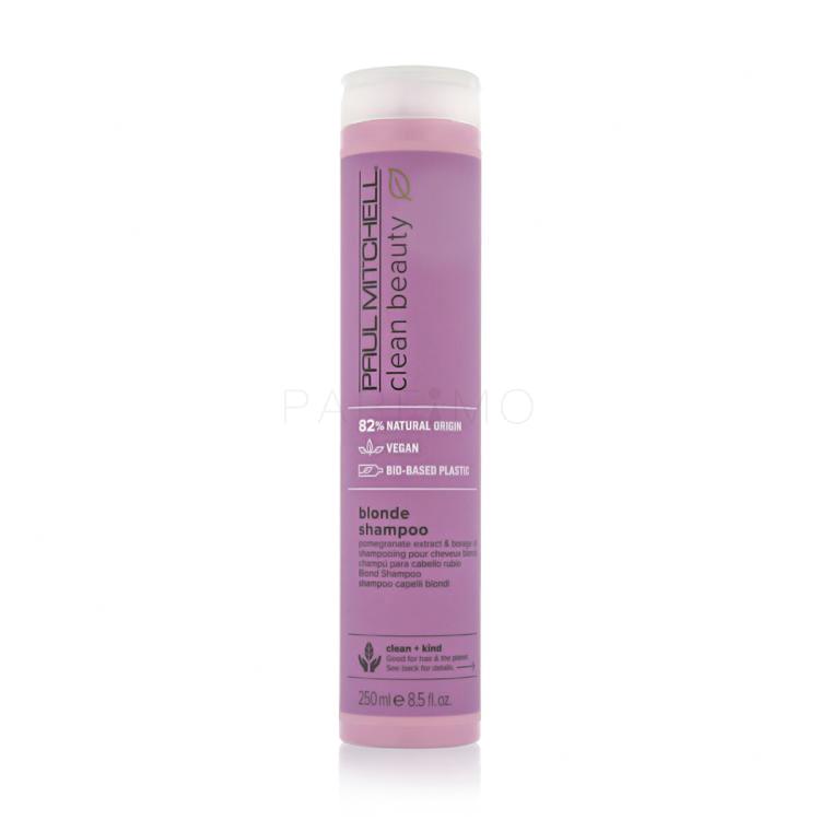 Paul Mitchell Clean Beauty Color Protect Blonde Shampoo Șampon pentru femei 250 ml