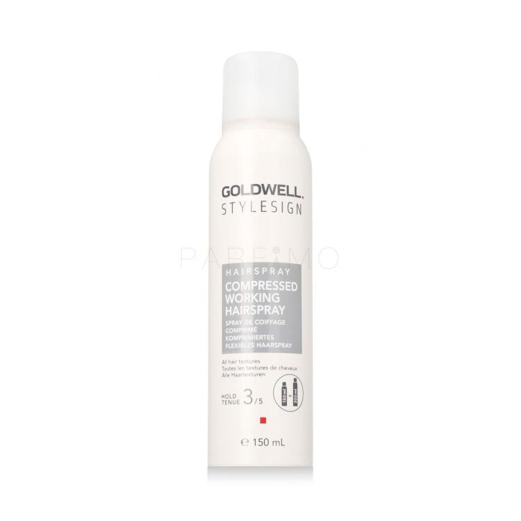 Goldwell Style Sign Hairspray Compressed Working Hairspray Fixativ de păr pentru femei 150 ml