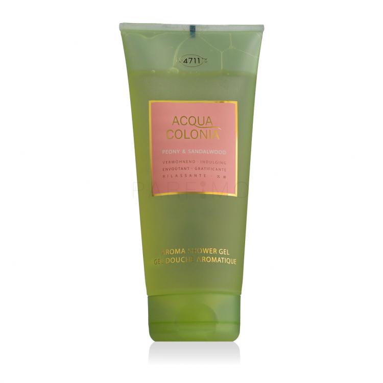 4711 Acqua Colonia Peony &amp; Sandalwood Gel de duș 200 ml