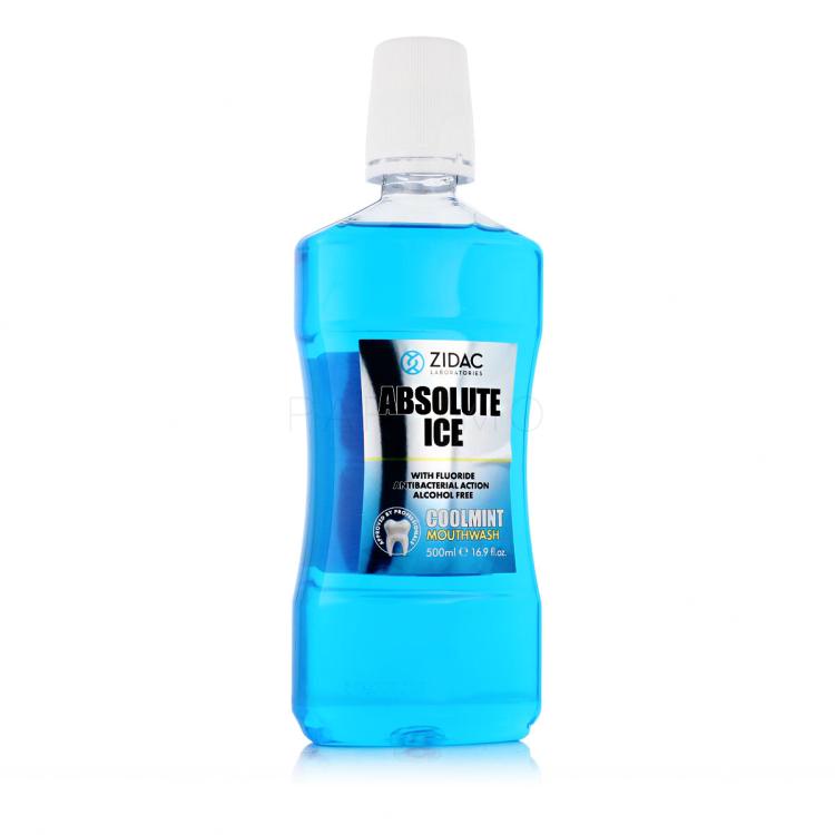 Zidac Laboratories Absolute Ice Coolmint Mouthwash Apă de gură 500 ml