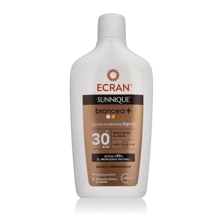 Ecran Sunnique Broncea+ Protective Milk SPF30 Pentru corp 370 ml