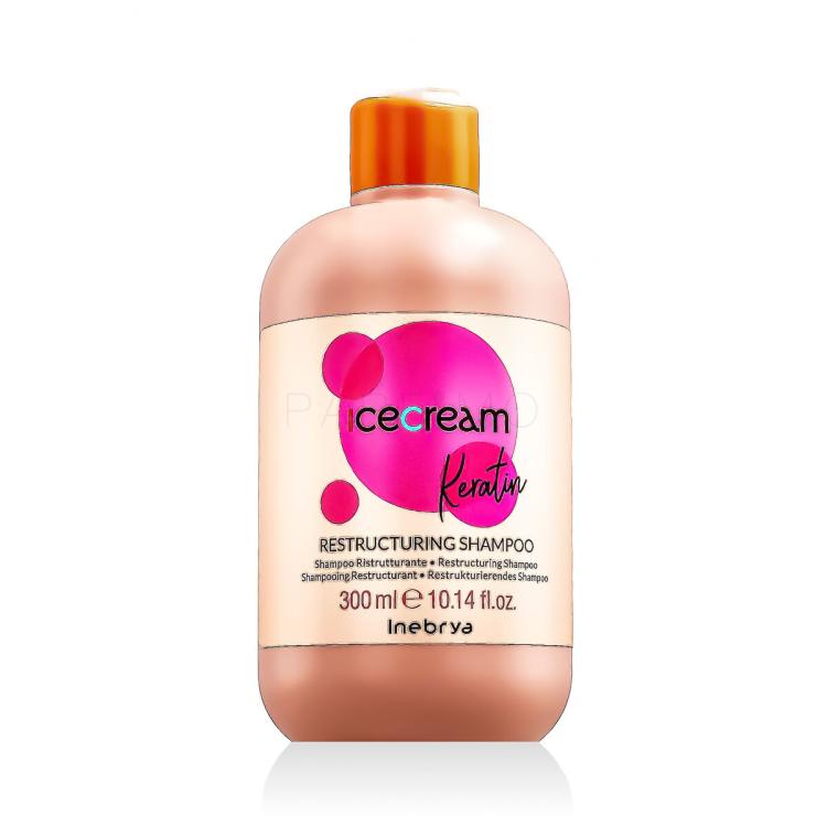 Inebrya Ice Cream Keratin Restructuring Shampoo Șampon 300 ml