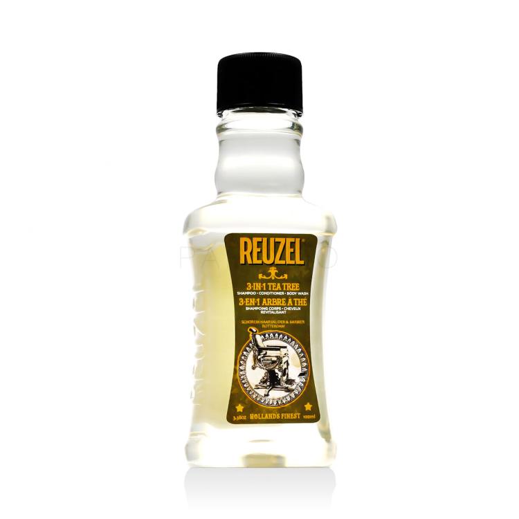 Reuzel 3 in 1 Tea Tree Șampon pentru bărbați 100 ml