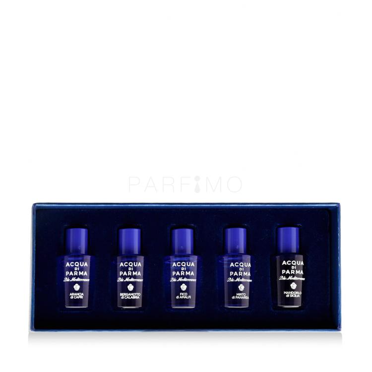 Acqua di Parma Blu Mediterraneo Gift Set Apă de toaletă 5x5 ml