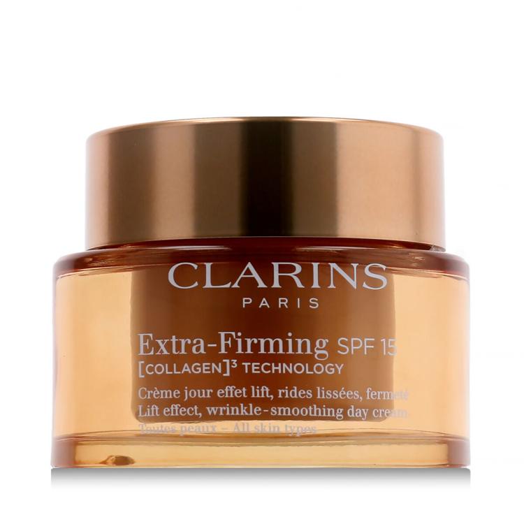 Clarins Extra-Firming Day Cream All Skin Types, SPF15 Cremă de zi pentru femei 50 ml