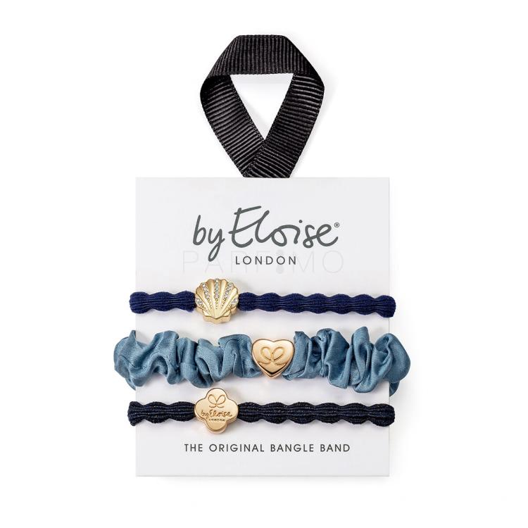 By Eloise London Set Denim Days Elastice de păr pentru femei 1 buc