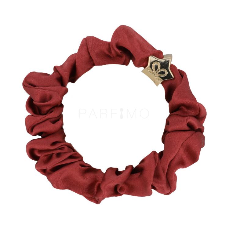 By Eloise London Silk Scrunchie Gold Star Elastice de păr pentru femei 1 buc Nuanţă Persimmon
