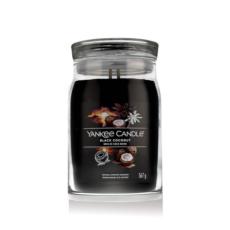Yankee Candle Signature Black Coconut Lumânări parfumate 567 g
