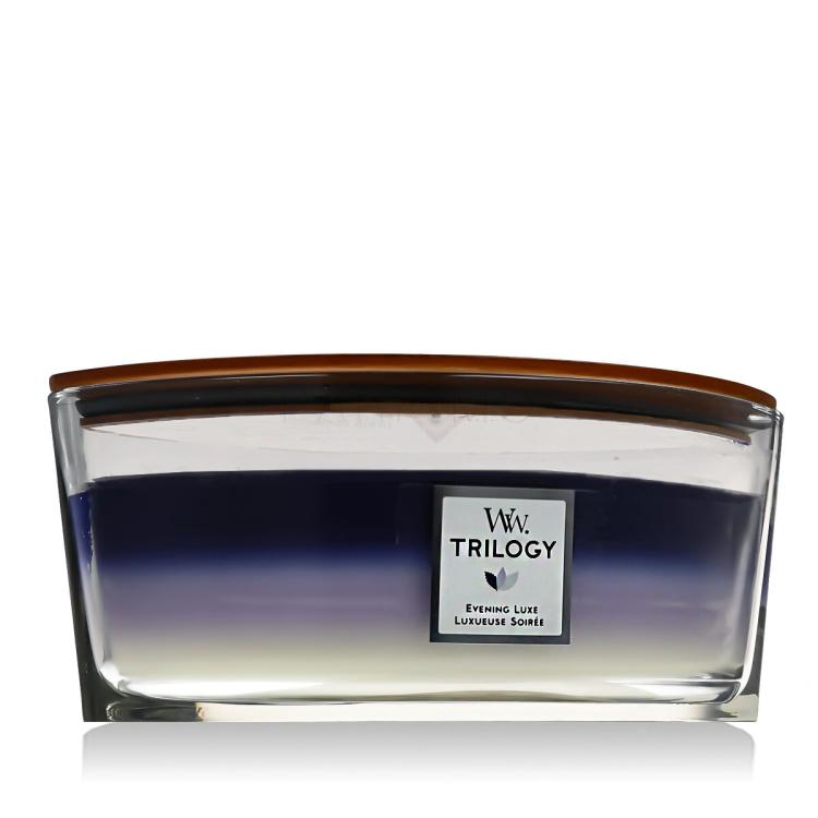WoodWick Trilogy Evening Luxe Lumânări parfumate 453,6 g