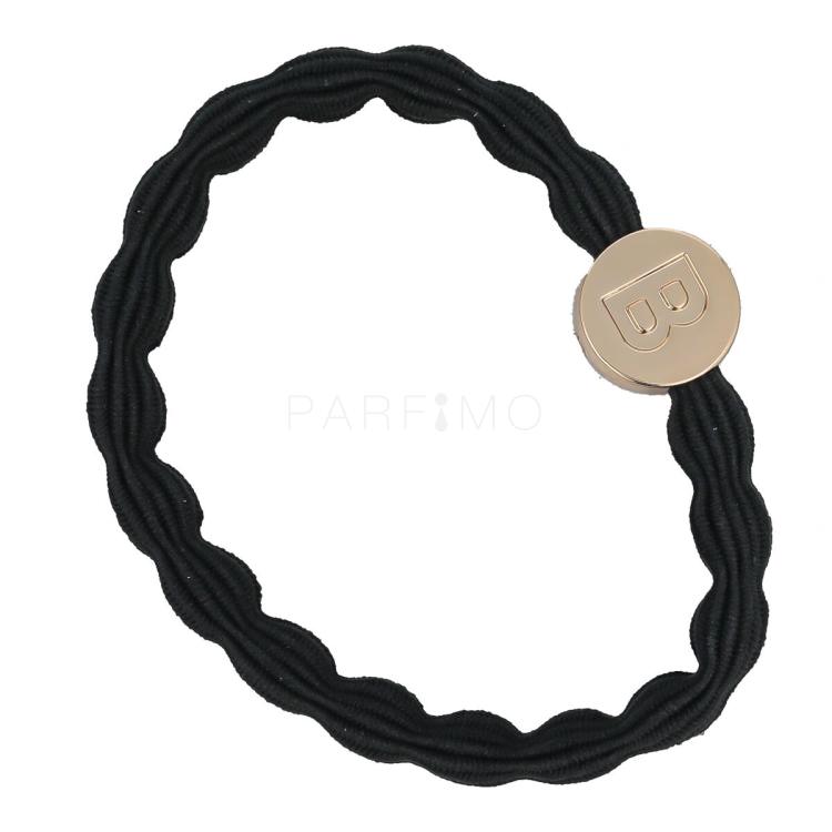 By Eloise London Letter Charms Gold Elastice de păr 1 buc Nuanţă B Black