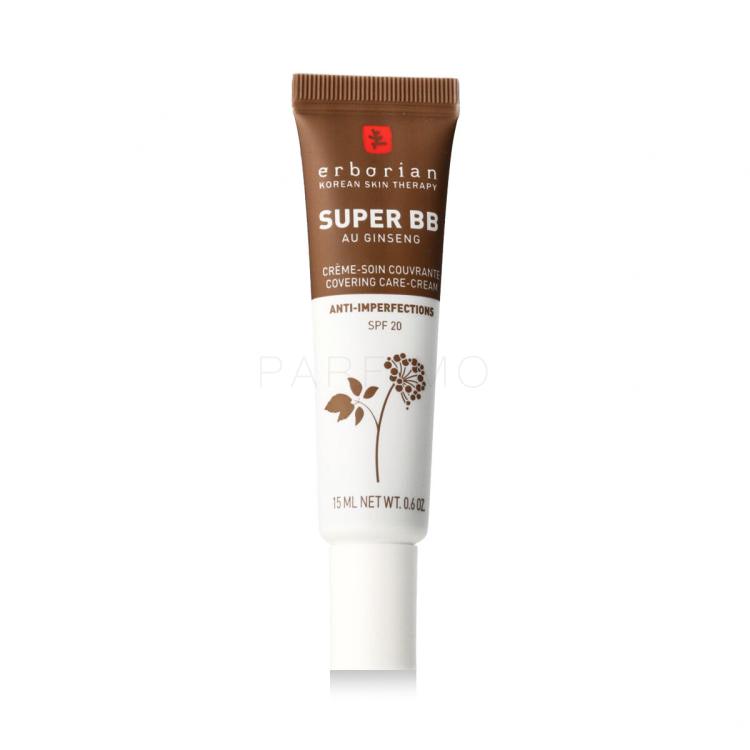 Erborian Super BB Covering Care-Cream SPF20 Cremă BB pentru femei 15 ml Nuanţă Chocolate