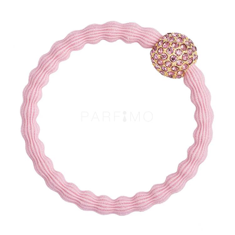 By Eloise London Bling Charms Disco Ball Elastice de păr pentru femei 1 buc Nuanţă Ballet Pink