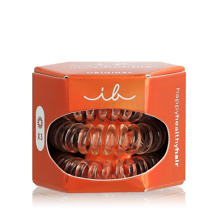 Invisibobble Premium Original Elastice de păr pentru femei 3 buc Nuanţă Crystal Clear