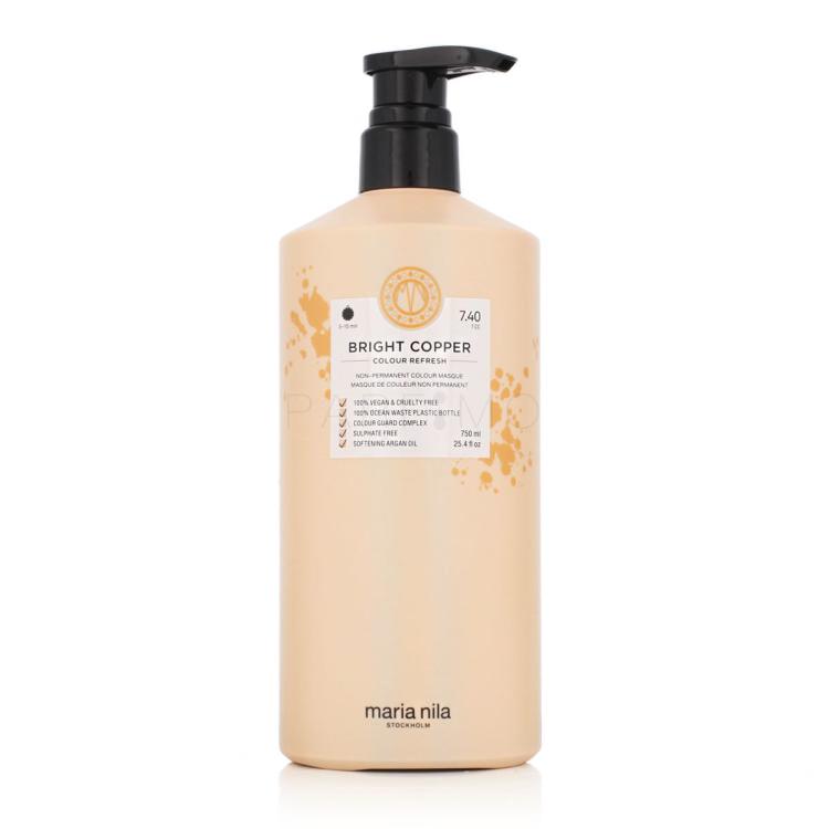 Maria Nila Colour Refresh Vopsea de păr pentru femei 750 ml Nuanţă 7.40 Bright Copper