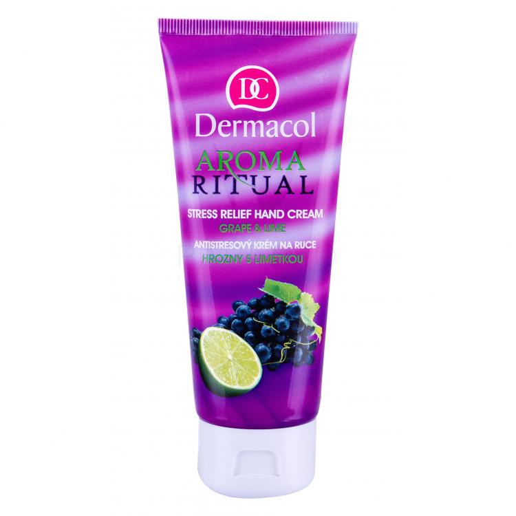 Dermacol Aroma Ritual Grape &amp; Lime Cremă de mâini pentru femei 100 ml