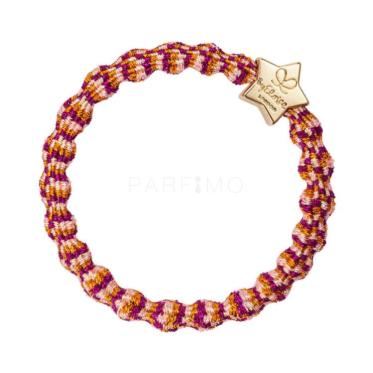 By Eloise London Metallic Gold Star Elastice de păr pentru femei 1 buc Nuanţă Carnival