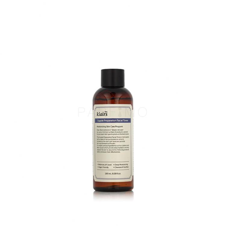Dear, Klairs Supple Preparation Facial Toner Loțiuni și ape termale 180 ml