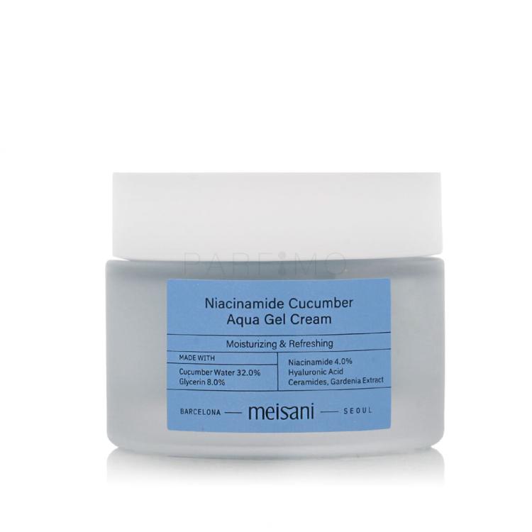 Meisani Niacinamide Cucumber Aqua Gel Cream Cremă de zi 50 ml
