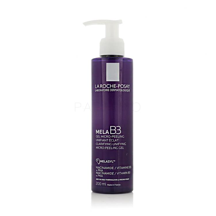 La Roche-Posay Mela B3 Clarifying Unifying Micro-Peeling Gel Gel demachiant pentru femei 200 ml