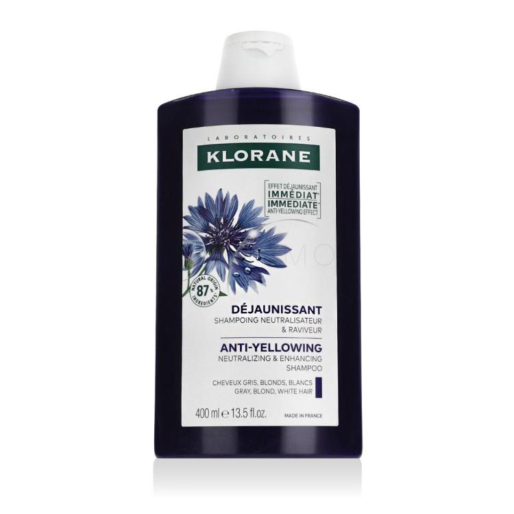 Klorane Organic Centaury Anti-Yellowing Șampon pentru femei 400 ml