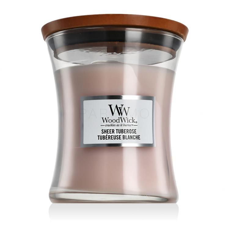 WoodWick Sheer Tuberose Lumânări parfumate 275 g