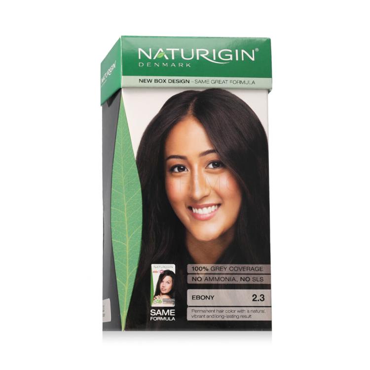 Naturigin Permanent Hair Colour Vopsea de păr 115 ml Nuanţă Ebony 2.3