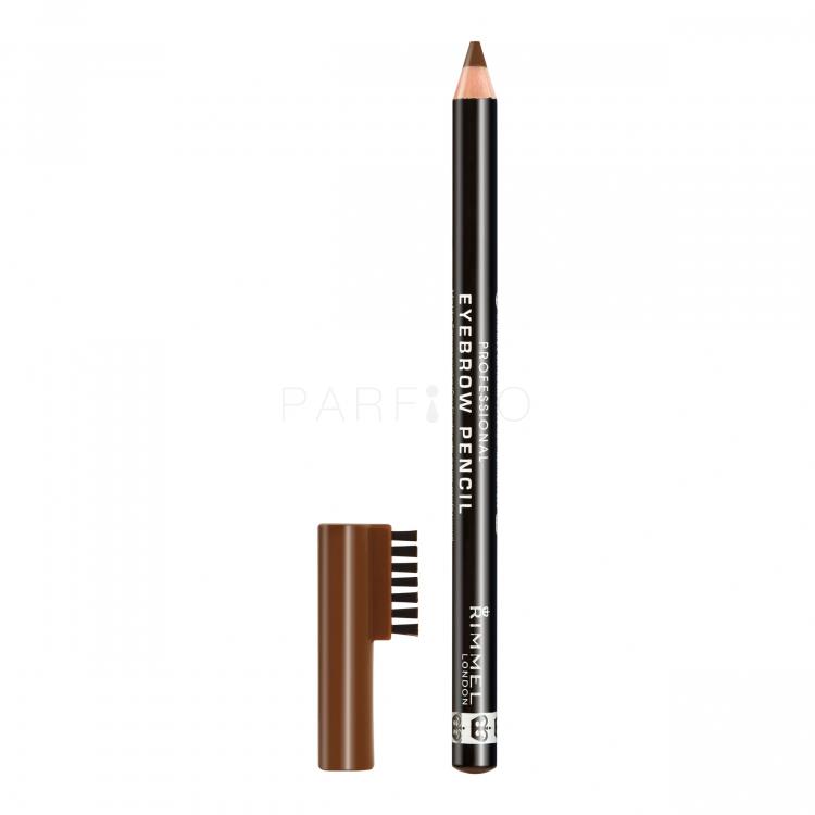 Rimmel London Professional Eyebrow Pencil Creion pentru femei 1,4 g Nuanţă 002 Hazel