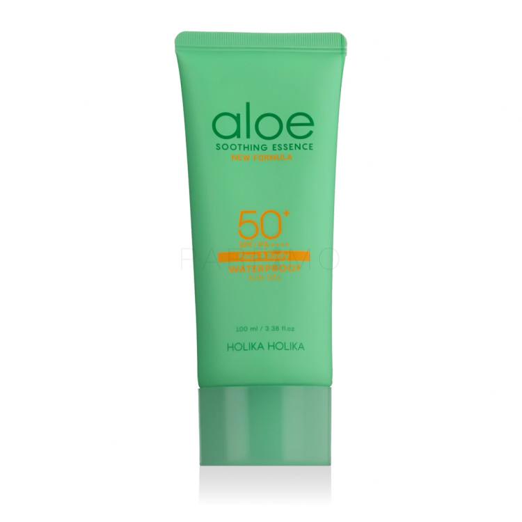 Holika Holika Aloe Waterproof Sun Gel SPF50+ Pentru ten 100 ml