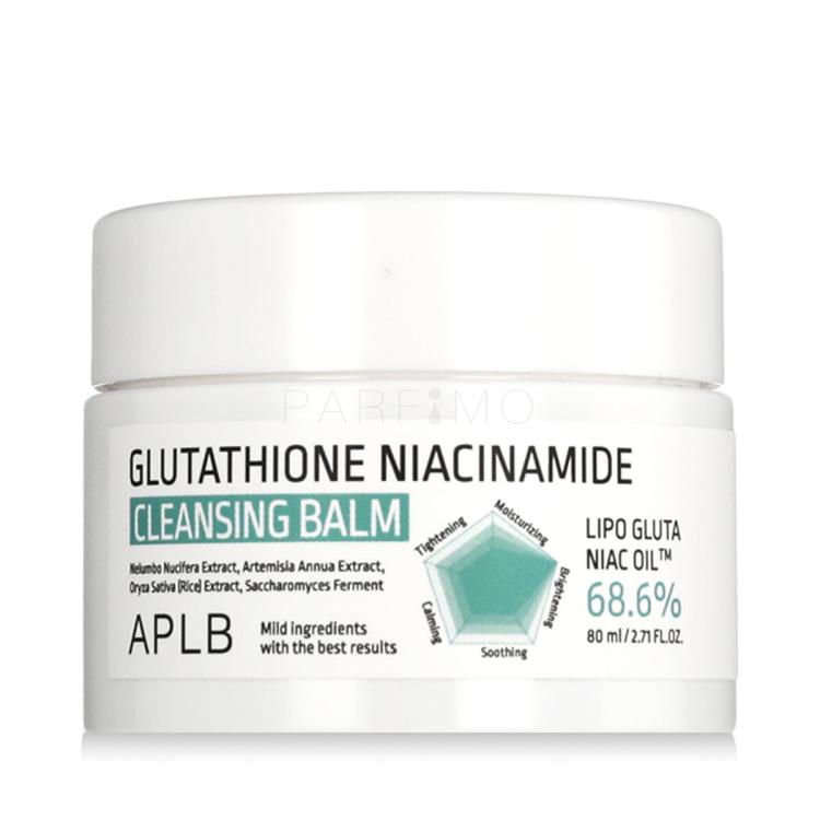 APLB Glutathione Niacinamide Cleansing Balm Demachiant  ten 80 ml