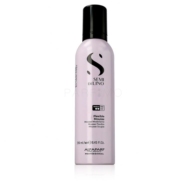 ALFAPARF MILANO Semi Di Lino Style &amp; Care Flexible Mousse Spumă de păr pentru femei 250 ml