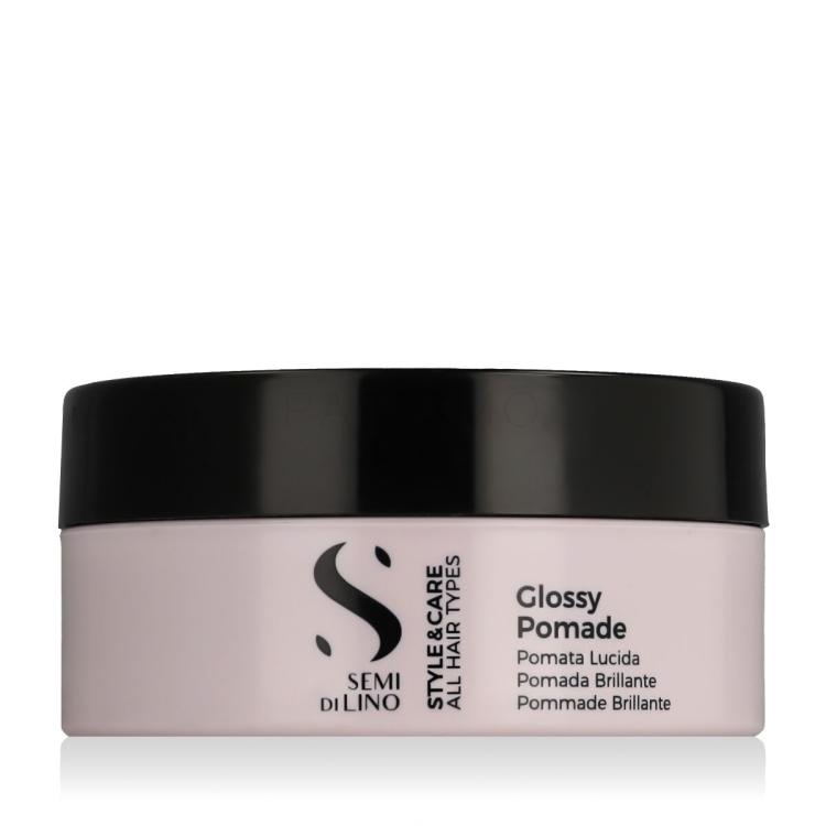 ALFAPARF MILANO Semi Di Lino Style &amp; Care Glossy Pomade Ceară de păr pentru femei 90 ml