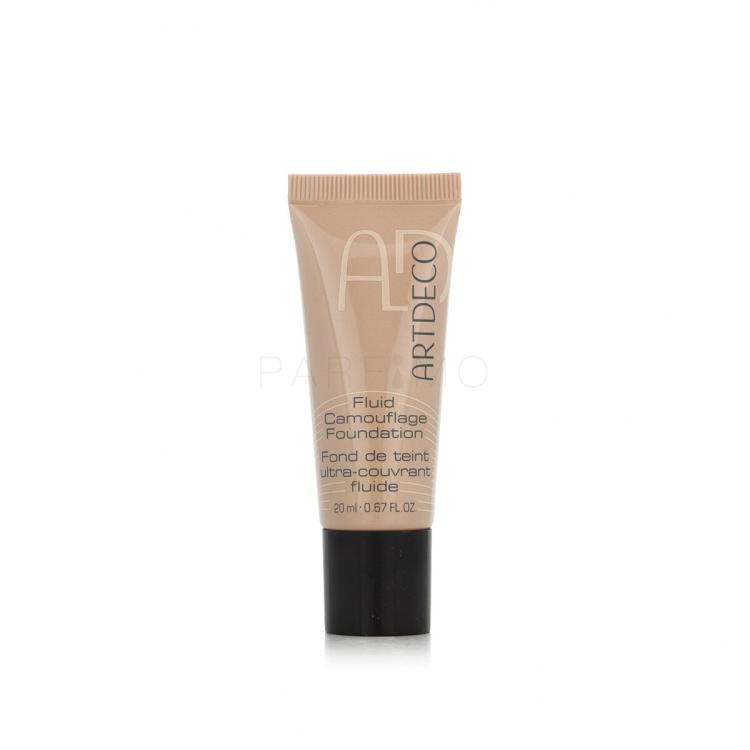 Artdeco Fluid Camouflage Foundation Fond de ten pentru femei 20 ml Nuanţă Warm 24 Golden Beige
