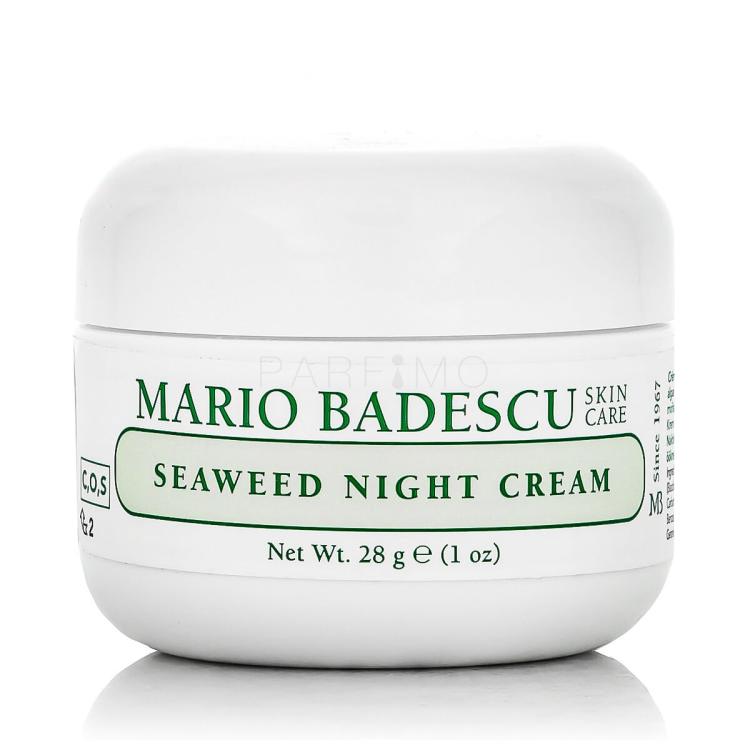 Mario Badescu Seaweed Night Cream Cremă de noapte pentru femei 28 g