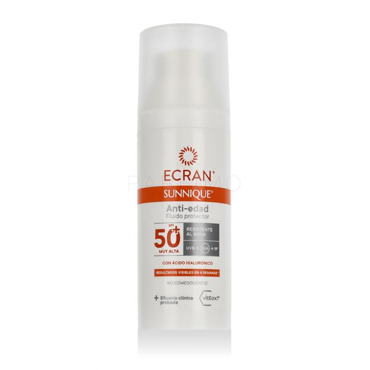 Ecran Sunnique Anti-Aging Protective Fluid SPF50+ Pentru ten 50 ml