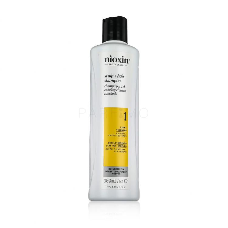 Nioxin System 1 Scalp + Hair Shampoo Șampon pentru femei 300 ml