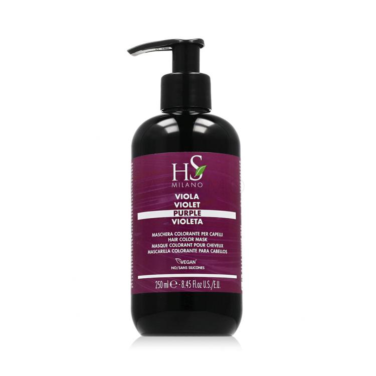 HS MILANO Hair Color Mask Vopsea de păr 250 ml Nuanţă Purple