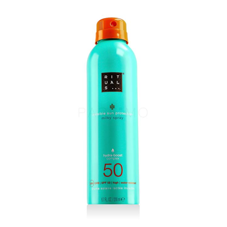Rituals The Ritual Of Karma Invisible Sun Protection Milky Spray SPF50 Pentru corp pentru femei 200 ml