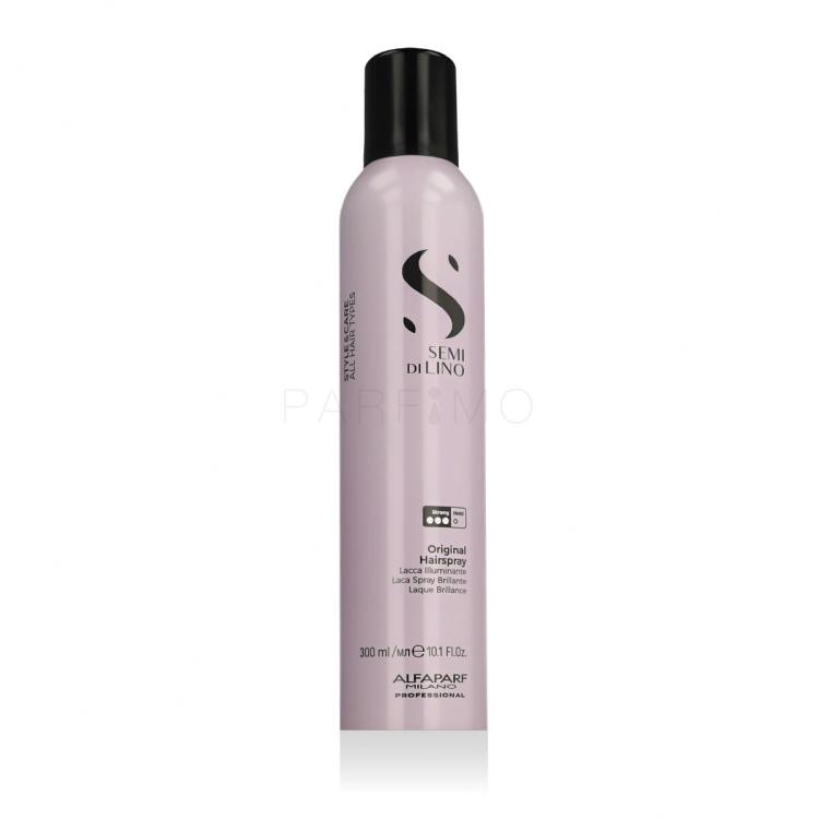 ALFAPARF MILANO Semi Di Lino Style &amp; Care Original Hairspray Fixativ de păr pentru femei 300 ml