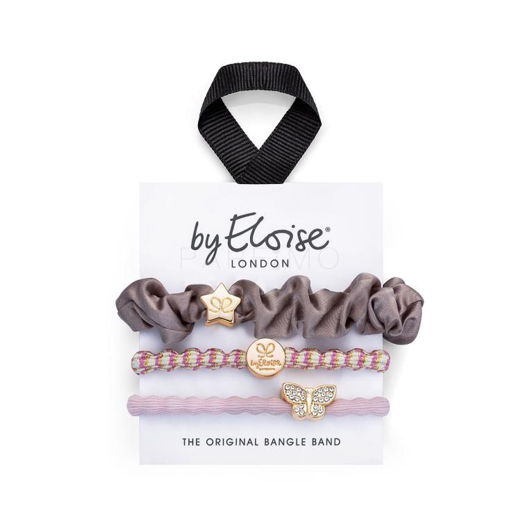 By Eloise London Set Butterfly Garden Elastice de păr pentru femei 1 buc