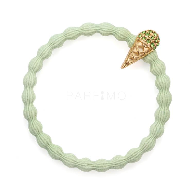 By Eloise London Bling Charms Ice Cream Elastice de păr pentru femei 1 buc Nuanţă Pistachio